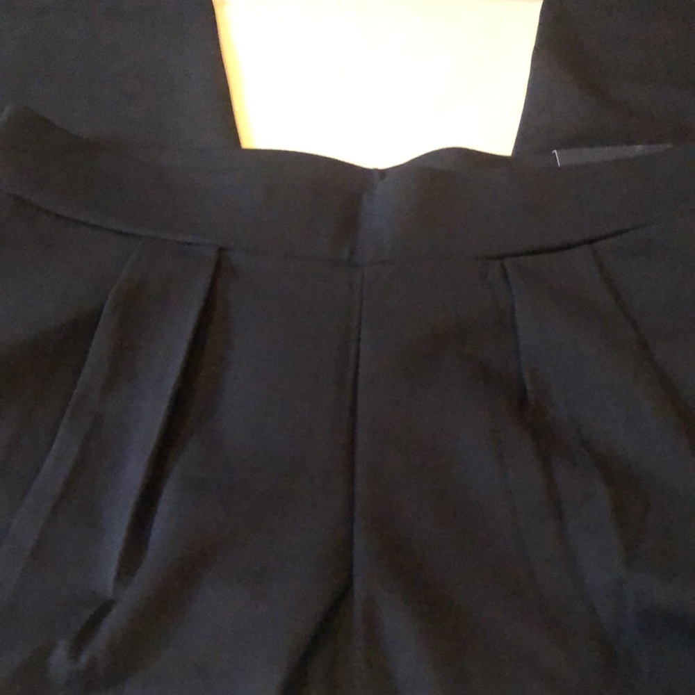 Pants womens new size L inseam 27” pockets black 68% rayon 28% nylon 4% spandex